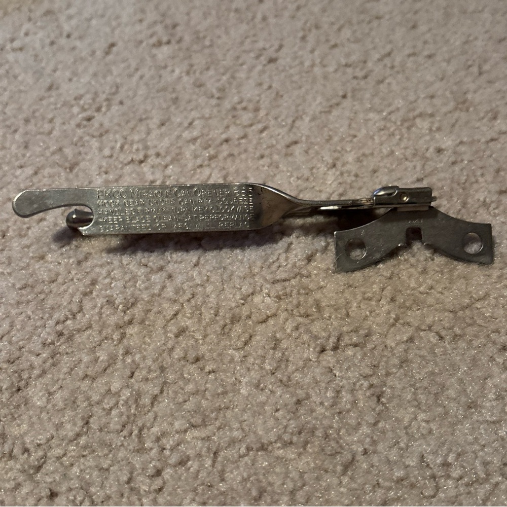 Vintage Ekco 1960’s Miracle Can Bottle Opener Multipurpose Tool 885